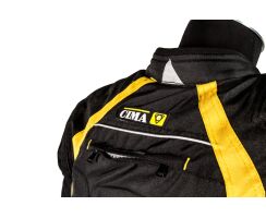 Textiljacke Ilux 2 schwarz-grau M