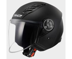 LS2 OF 616 Airflow schwarz matt