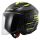 LS2 OF 616 Airflow Brush schwarz gelb