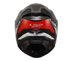 LS2 FF811 Vector || Carbon Savage weiß rot grau