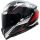 LS2 FF811 Vector || Carbon Savage weiß rot grau