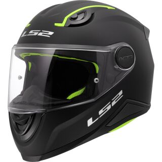 LS2 FF812 Kid Solid Schwarz Matt