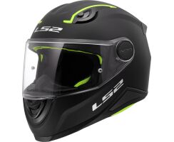 LS2 FF812 Kid Solid Schwarz Matt