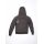 Grauer Wolf Motorradhoodie grau