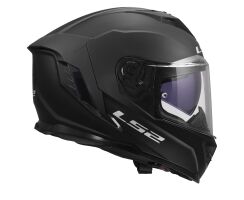 LS2 FF818 Strom III Solid Matt Schwarz