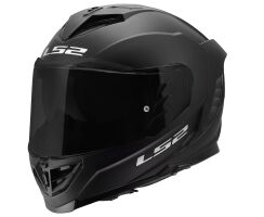LS2 FF818 Strom III Solid Matt Schwarz