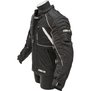Dome Textiljacke schwarz M