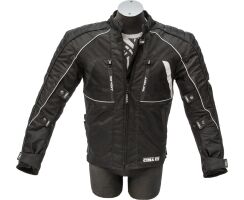 Dome Textiljacke schwarz M