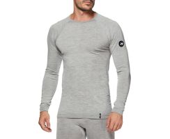 SIXS Funktionsshirt langarm TS2 Merino Unisex grau