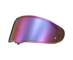 LS2 Visier FF807/FF817 Iridium Rainbow