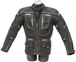 X-Tex Textiljacke schwarz