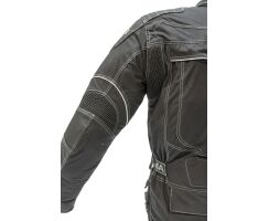X-Tex Textiljacke schwarz