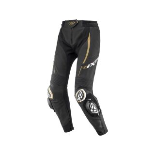 Ixon Vortex3 Lederhose Damen Schwar Gold