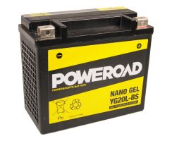 POWEROAD Gel YG20L-BS 12V/20Ah