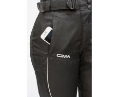 Look Textilhose schwarz untersetzt 5Xl