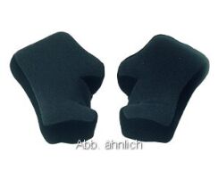 Wangenpolster Fiberglas Helme Gr L