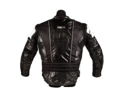 Textiljacke L-Tex schwarz-weiß 4XL