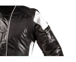 Textiljacke L-Tex schwarz-weiß 4XL