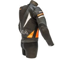 Dani - R - Lederjacke orange