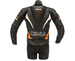 Dani - R - Lederjacke orange
