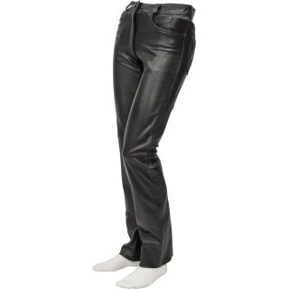 Softline Stretch Lederjeans 64