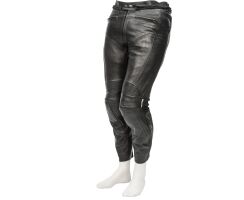Softline Stretch Leder Stiefelhose