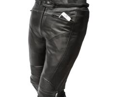 Softline Stretch Leder Stiefelhose