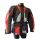 Mesh Textiljacke Sommer Rot - Schwarz