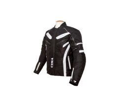 Textiljacke GT schwarz weiß