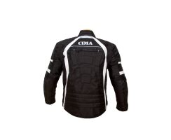 Textiljacke GT schwarz weiß