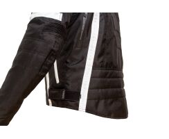 Textiljacke GT schwarz weiß