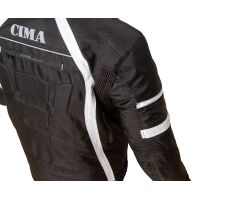 Textiljacke GT schwarz weiß