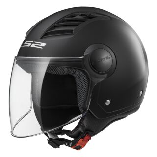 LS2 OF562 Airflow L schwarz matt