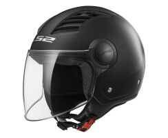 LS2 OF562 Airflow L schwarz matt