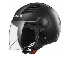 LS2 OF562 Airflow L schwarz matt
