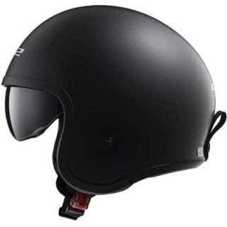 LS2 OF599 Solid schwarz matt