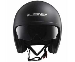 LS2 OF599 Solid schwarz matt