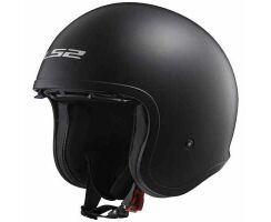 LS2 OF599 Solid schwarz matt