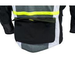 Rico  Textil Tourenjacke schwarz weiß gelb