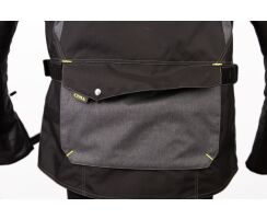 SPX-Textil Tourenjacke schwarz  gelb grau