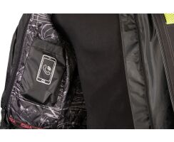 SPX-Textil Tourenjacke schwarz  gelb grau