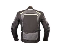 SPX-Textil Tourenjacke schwarz  gelb grau