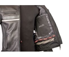 Lederjacke Club-one schwarz