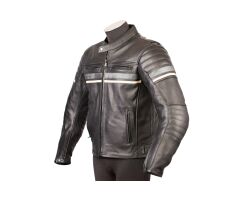 Lederjacke Club-one schwarz