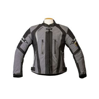 Street-R-Textiljacke grau schwarz