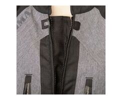 Street-R-Textiljacke grau schwarz