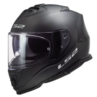 LS2 FF800 Strom Solid schwarz matt