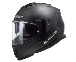 LS2 FF800 Strom Solid schwarz matt