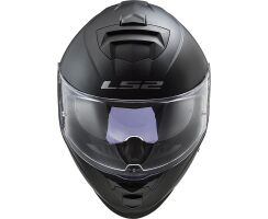 LS2 FF800 Strom Solid schwarz matt
