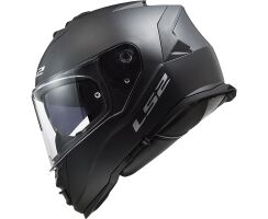 LS2 FF800 Strom Solid schwarz matt